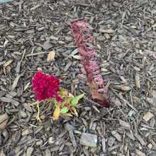 Load image into Gallery viewer, Garden Stake next to flower