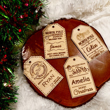 Load image into Gallery viewer, Santa Gift Tags (Four Styles)