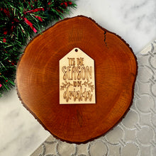 Load image into Gallery viewer, Christmas Themed Wine Bottle Tags