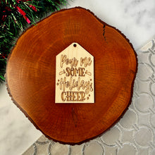 Load image into Gallery viewer, Christmas Themed Wine Bottle Tags