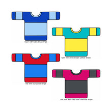 Load image into Gallery viewer, Color Blocked Long Sleeve Dolman Coloring Options
