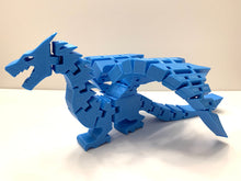 Load image into Gallery viewer, Colorful 3D Printed Articulating Flexible Dragon
