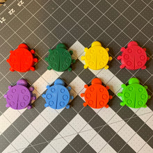 Load image into Gallery viewer, Colorful 3D Printed Ladybug Fabric Pattern Weights
